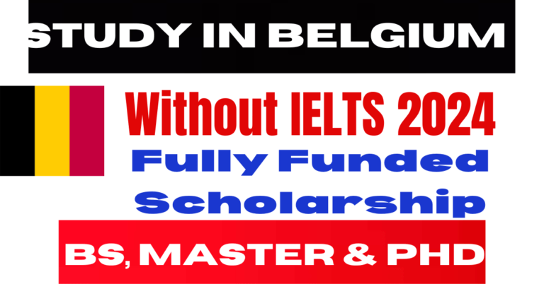 Study in Belgium Without IELTS in 2024