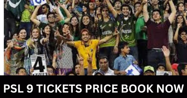 PSL Tickets 2024 price